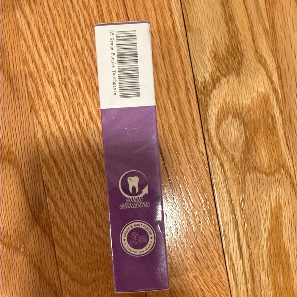 Gaayou Purple Color Corrector Stain Remover Toothpaste - Grape & Mint